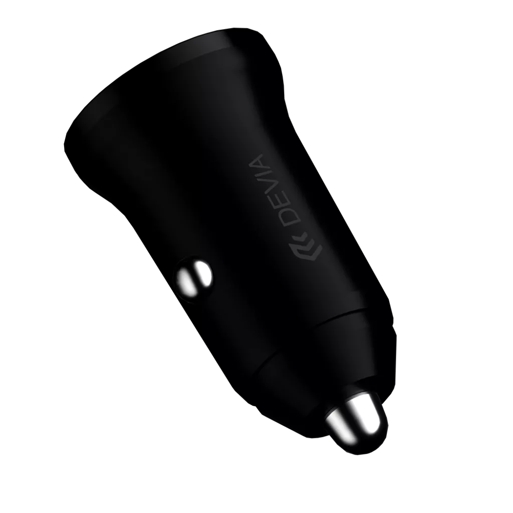 Devia 30W Mini Power Delivery USB-C & Qualcomm 3.0 USB Port Car Adapter - Image 4