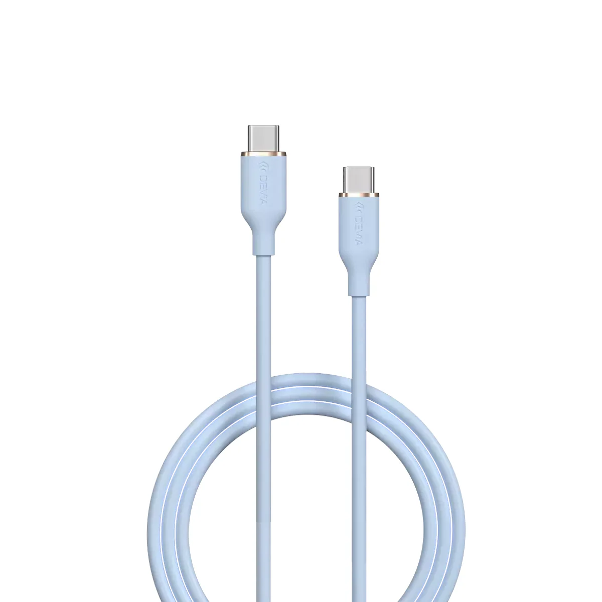 Devia Silicone Charging Cable Type C 1.2m - Image 3
