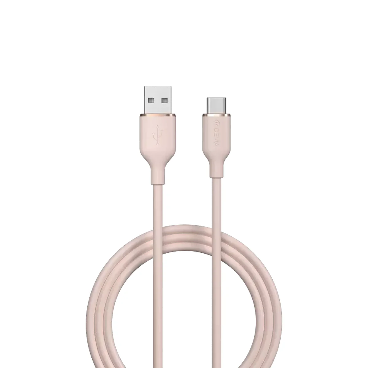 Devia Silicone Charging Cable USB to Type C 1.2m - Image 5