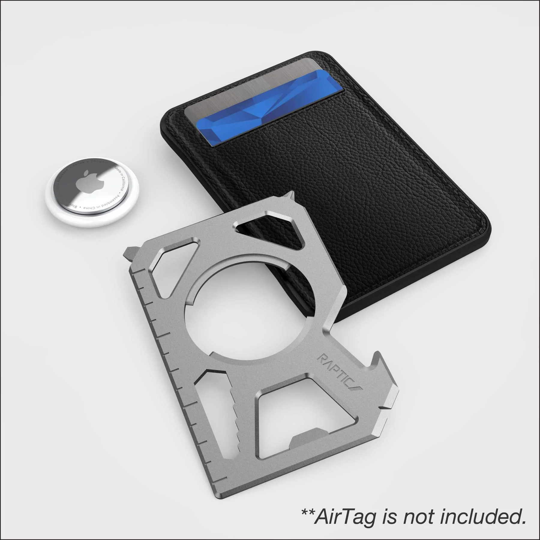 Raptic Tactical Wallet for AirTag - Image 3